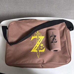 Zelda Breath of the Wild Collectors Messenger Bag Bottle Sleeve Master Sword